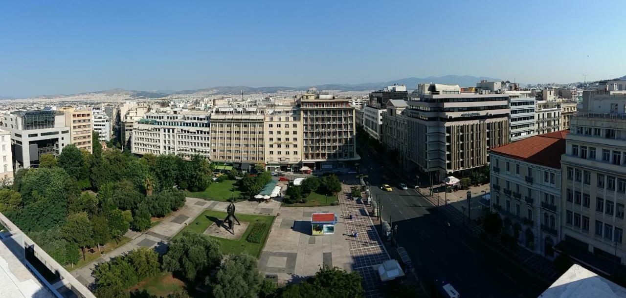 Athens Center Panoramic Flats Apartment ภายนอก รูปภาพ